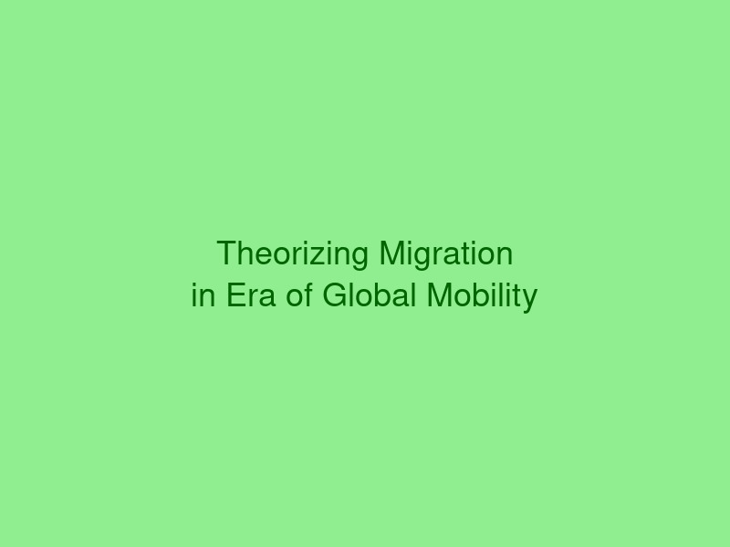 Global Migration Patterns